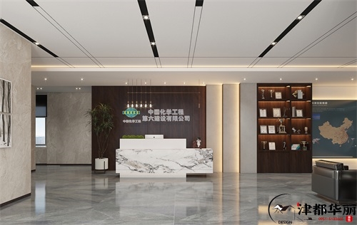 銀川中化六建辦公樓設計裝修方案鑒賞|銀川辦公樓設計裝修公司推薦